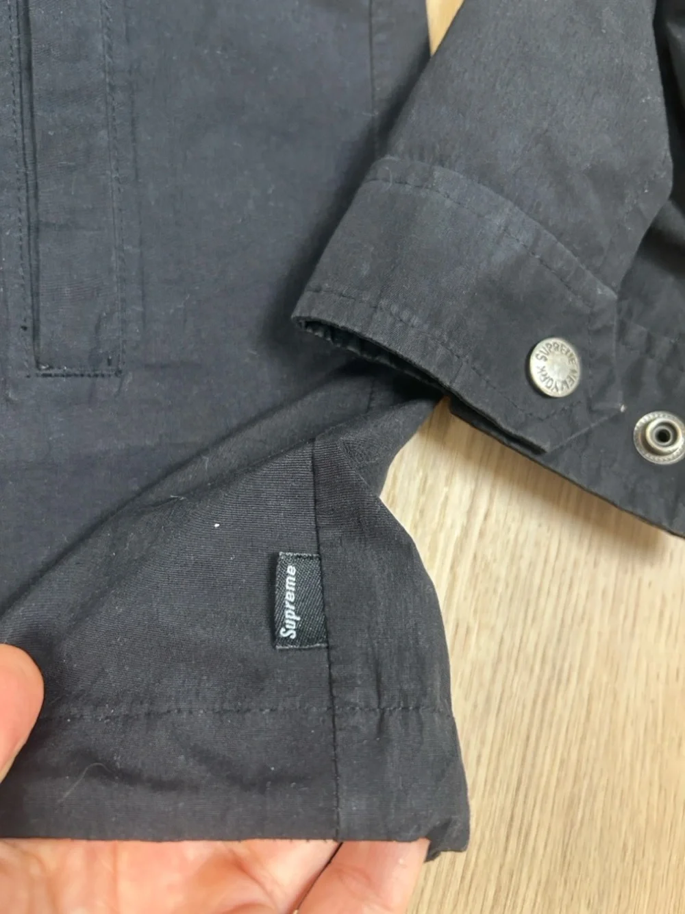 Supreme 2013 Taped Seam Fishtail Parka L - Picture 6 of 10